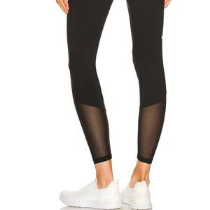 Meshed Le Ore Andria Leggings in Black - XS